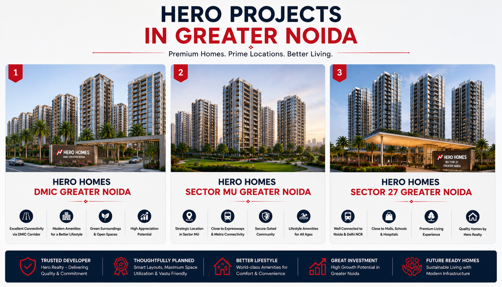 Hero projects in Greater Noida